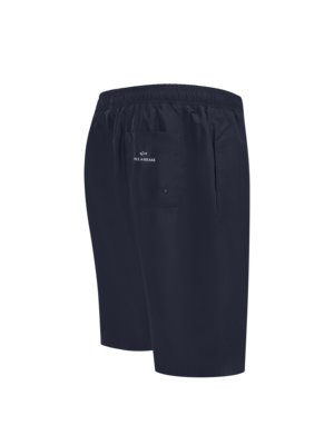 Swim shorts with elastic waistband