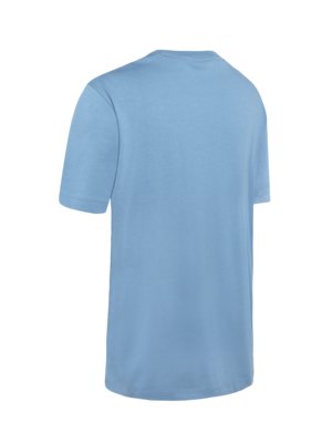 Soft T-shirt with a floral front print
