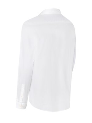 Lightweight cotton shirt with button-down collar, regular fit