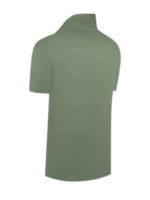 Soft polo shirt made of mercerized cotton