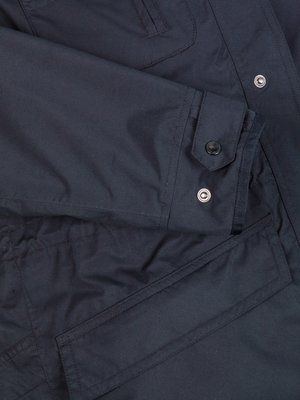 Leichte Funktionsjacke mit Fleece-Futter und Kapuze