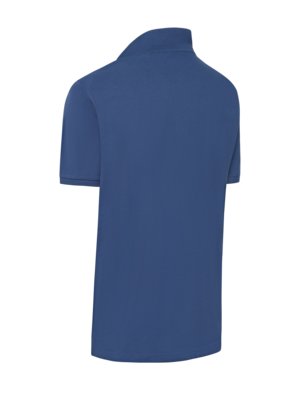 Piqué-Poloshirt aus Baumwolle mit Label-Stickerei, Regular Fit