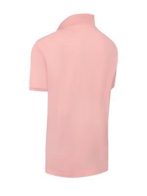 Piqué-Poloshirt aus Baumwolle mit Label-Stickerei, Regular Fit