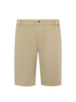 Zachte jeansshort in subtiele washed-look