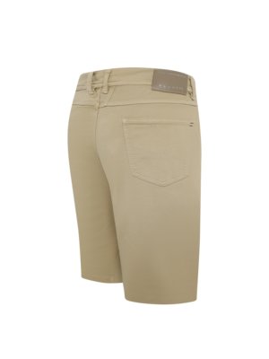 Zachte jeansshort in subtiele washed-look