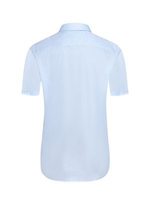 Luxor, Comfort Fit, short-sleeved shirt with stripe pattern and chest pocket