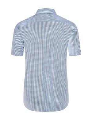 Leichtes Kurzarmhemd mit Vichy-Karo, Comfort Fit