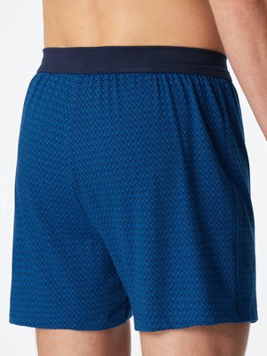 Jersey-Boxershorts mit Muster und Stretch