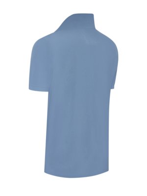 Piqué-Poloshirt aus Baumwolle mit Logo-Stickerei