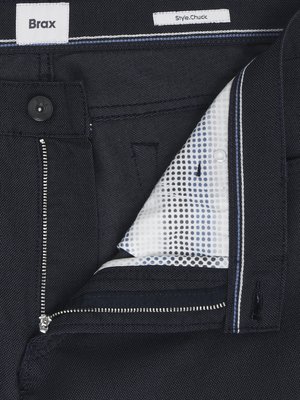 Strukturierte 5-Pocket Hose Chuck mit Stretchanteil, Modern Fit