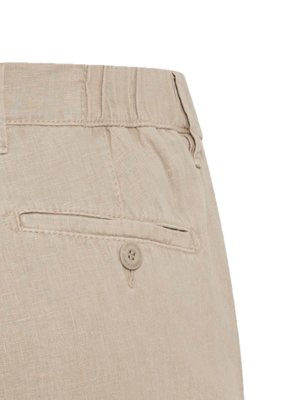 Shorts aus einem Leinen-Baumwolle-Mix