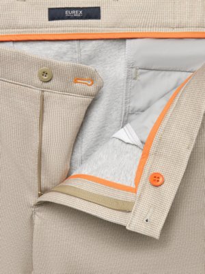 Elastische Travel-Shorts Bosse aus einem Baumwollmix