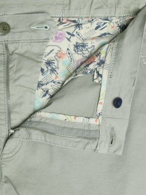 Twill-Shorts Bosse aus einem elastischem Baumwollgemisch