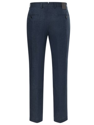 Leichte Leinenhose mit Bügelfalte