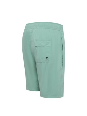 Soft swimming shorts with floral lining
