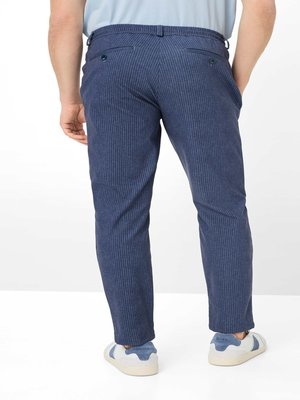 Jersey-Chino Phil K mit Nadelstreifen und Kordelzug