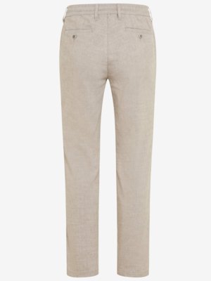 Leichte Leinenhose Till mit Stretchanteil, Regular Fit