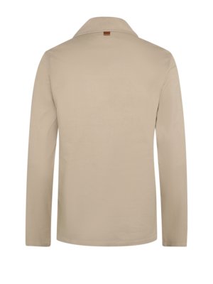 Softes Overshirt aus einem Leinenmix