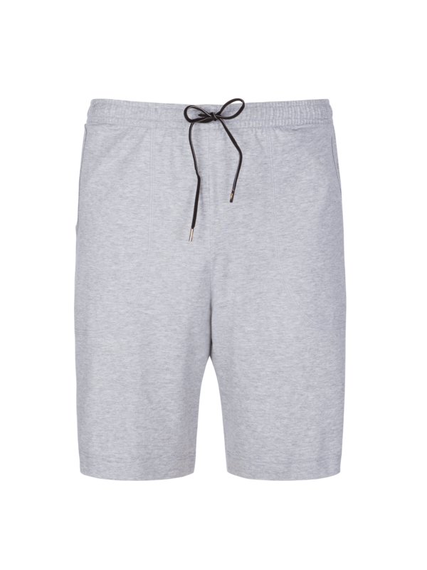 Mey, Krátké pyžamové kalhoty s bočními kapsami Světle šedá 6XL