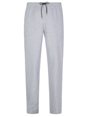 Dlouhé pyžamové kalhoty z lehké bavlny