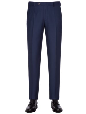 Business trousers with subtle texture