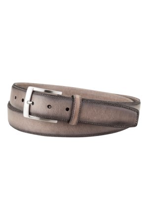 Leren riem in vintage-look