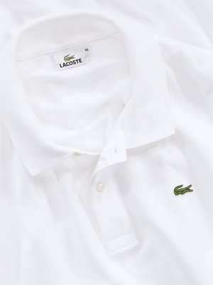 Poloshirt in Pique-Qualität mit kleiner Logo-Stickrei