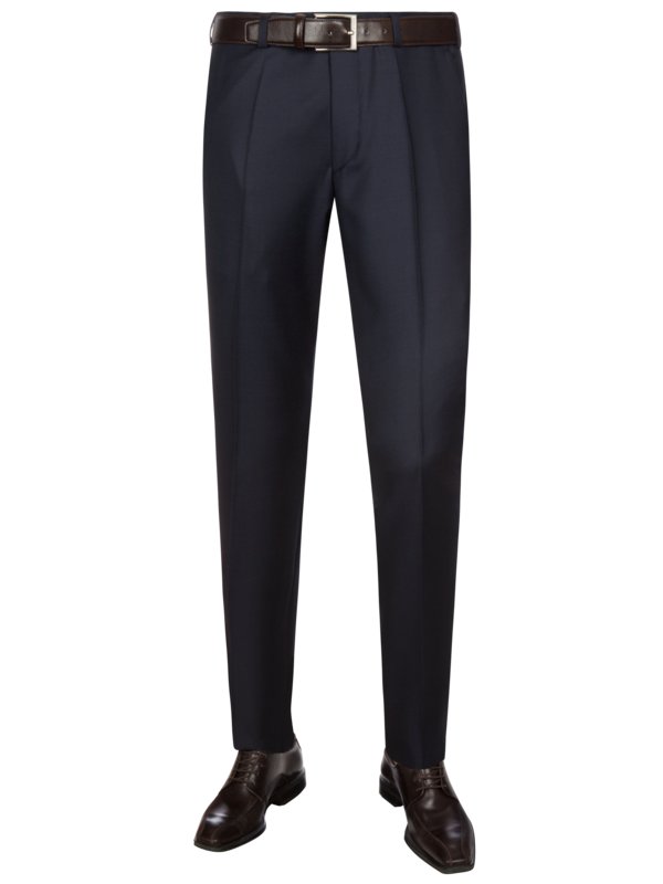Digel, Business kalhoty s drobným vzorem Modrá 30