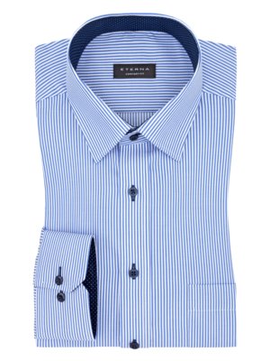 Shirt-with-striped-pattern,-extra-long