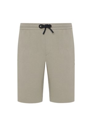 Elastische Shorts in Piqué-Qualität 