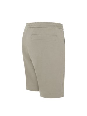 Elastische Shorts in Piqué-Qualität 