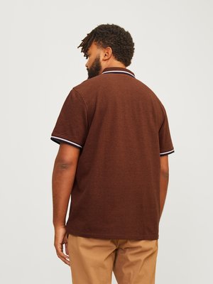 Softes Poloshirt aus Baumwolle mit Streifenakzenten