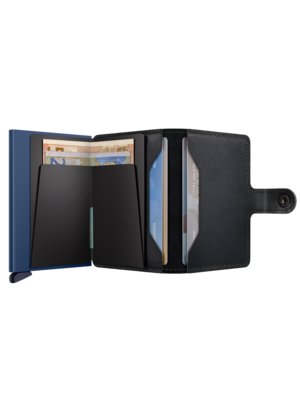 Geldbeutel mit Druckknopf und Cardprotector