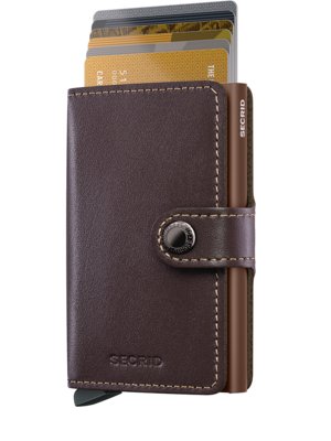 Wallet with snap fastener and Cardprotector