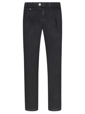 Chino-style jeans with a low rise