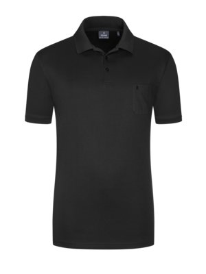 Polo shirt in a cotton blend