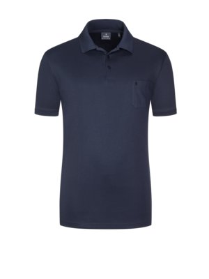 Polo shirt in a cotton blend