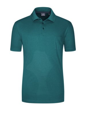 Polo shirt in a cotton blend