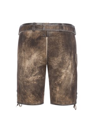 Kožené-kalhoty-s-tradiční-výšivkou-a-opaskem