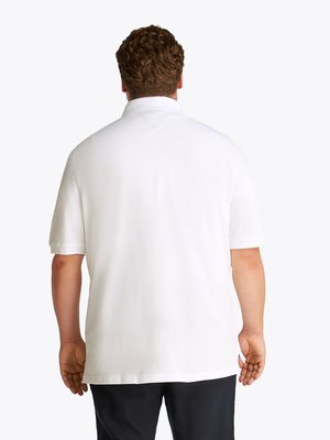 Piqué-Poloshirt 1985 mit Logo-Stickerei und Stretch, Regular Fit