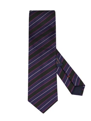 Tie-with-stripe-pattern