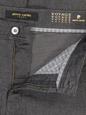 Spodnie 5 pocket, minimalistyczny wzór, Voyage