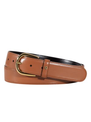 Business belt with round buckle