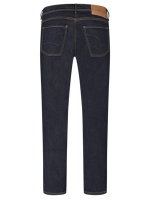 Five-pocket-jeans-with-contrasting-seams,-James