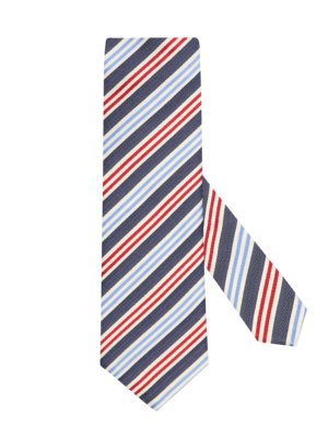 Tie with stripe pattern