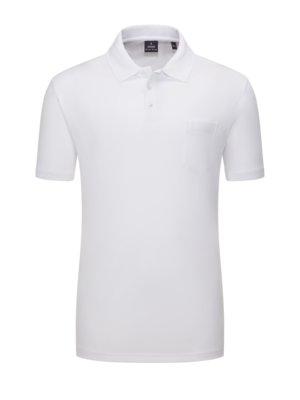 Polo shirt in a cotton blend