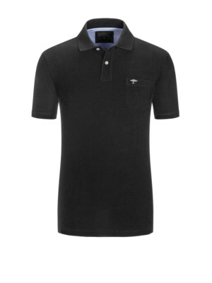 Polo-shirt-in-100-cotton-with-breast-pocket