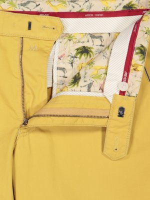 Bavlněné chino kalhoty s podílem strečových vláken