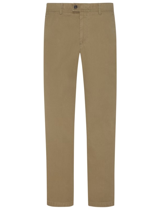Levně Eurex, Chino kalhoty s podílem strečových vláken, Jim Béžová
