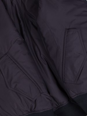 Quilted reversible blouson